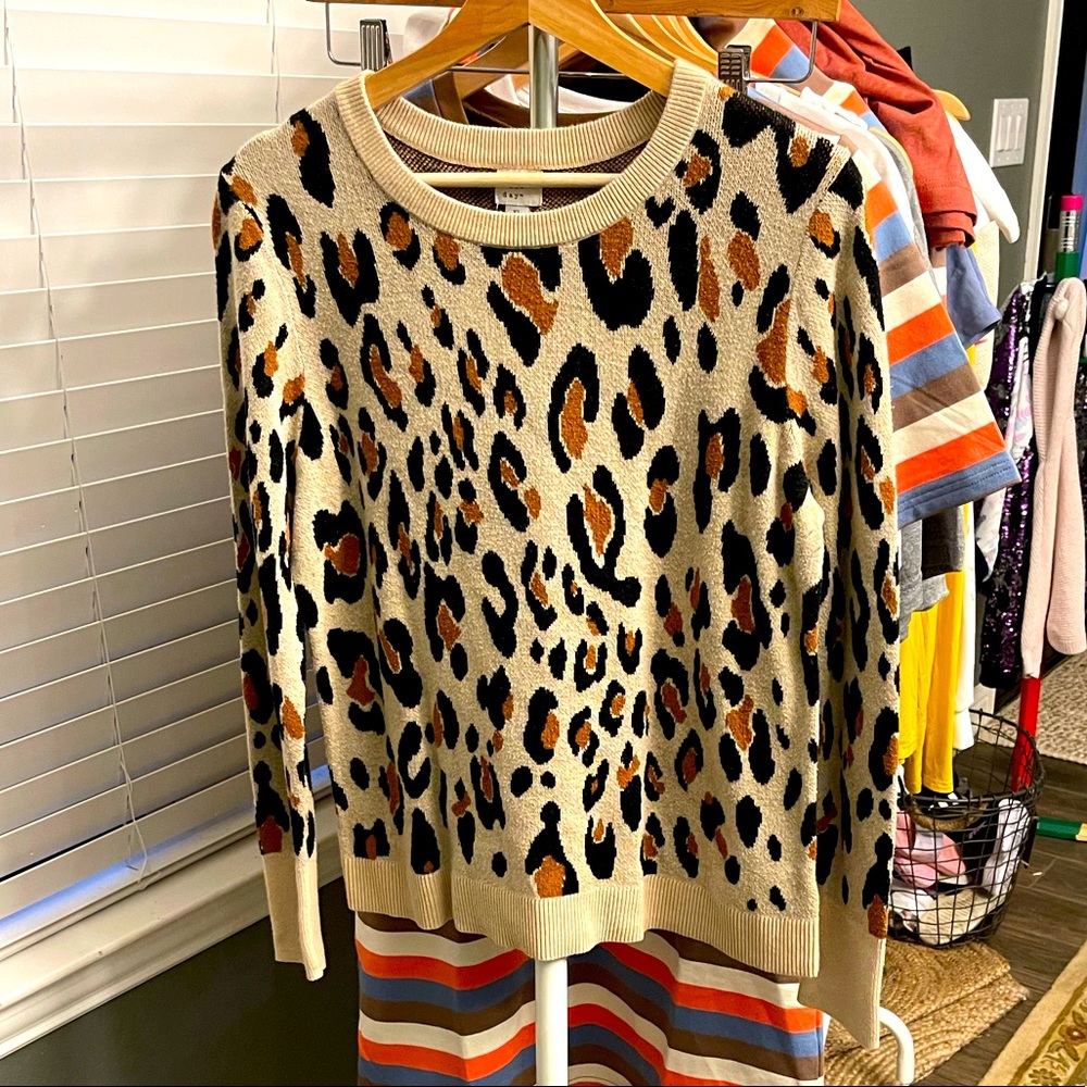 Animal Print Sweater